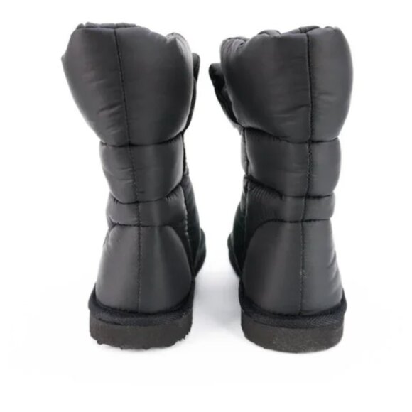 QUPID CARI-38A Black Nylon Boots - Women's Size 6 - Picture 6 of 11